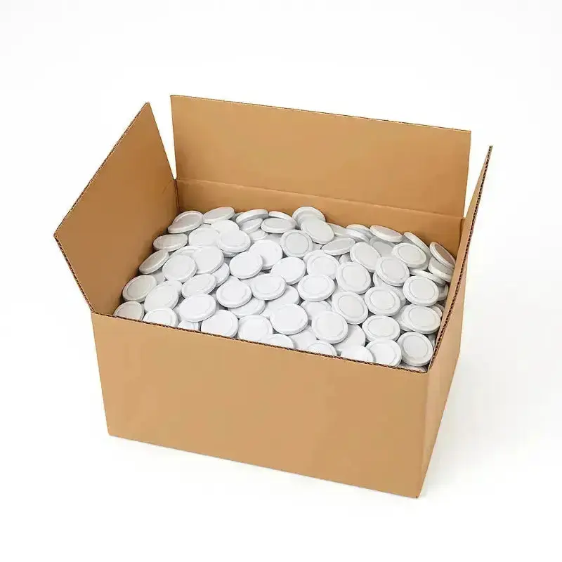 Box Lid Sterilisation Twist Off 77 White