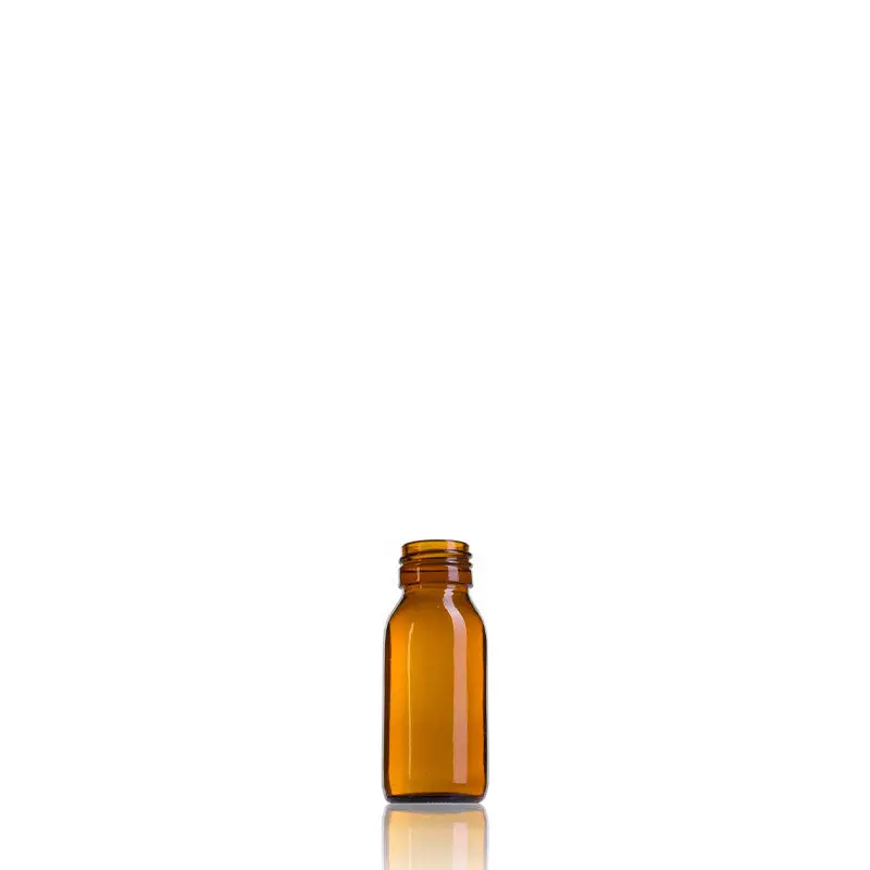 Topacio Ámbar Glass Bottle 60 ml Pilfer Proof 28