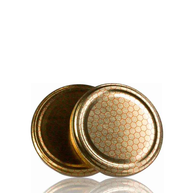 Lid pasteurization Twist Off 66 Gold Beehive